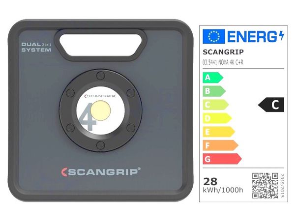 NOVA 4K C+R electronic component of Scangrip