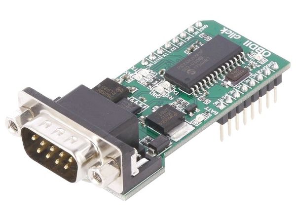 OBDII CLICK electronic component of MikroElektronika