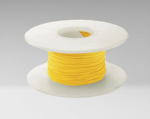 Wire Wrap Solid Kynar Wire 30 Gauge (Yellow, 1000 Feet)