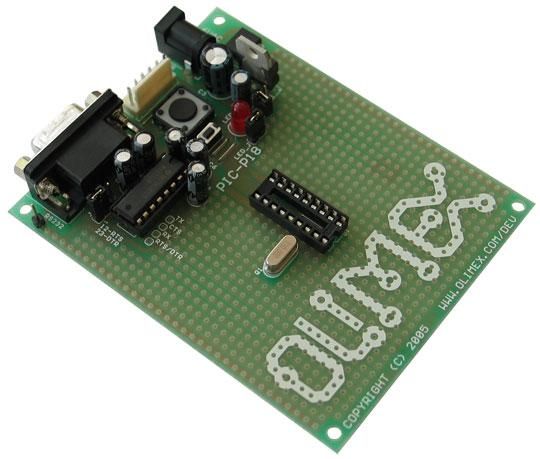 PIC-P18-20MHz electronic component of Olimex