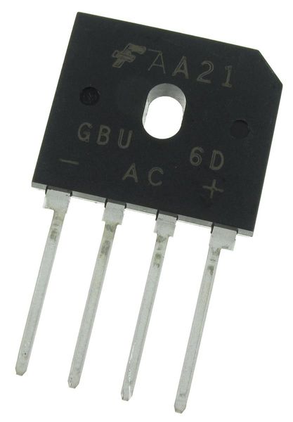 GBU6D electronic component of ON Semiconductor