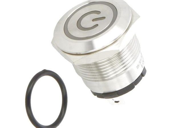 ONPOW6219F-10ET/J/B/12V/S Pushbutton Switches