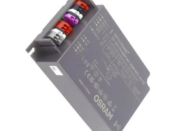 OT 20/170-240/1A0 1DIM NFC  3 LED Power Supplies