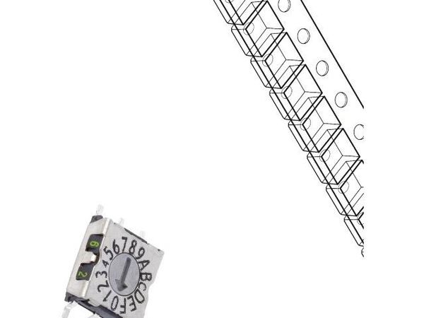 P25SMT103TR Rotary Switches