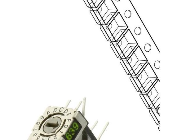 P36THR103L508TR Rotary Switches