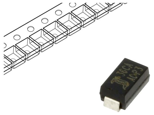 P4SMAJ36CA-AQ electronic component of Diotec