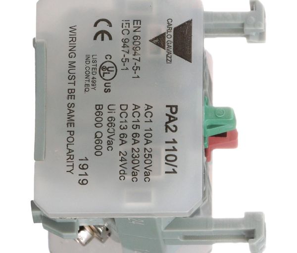 PA2100/2 Industrial Panel Mount Indicators / Switch Indicators