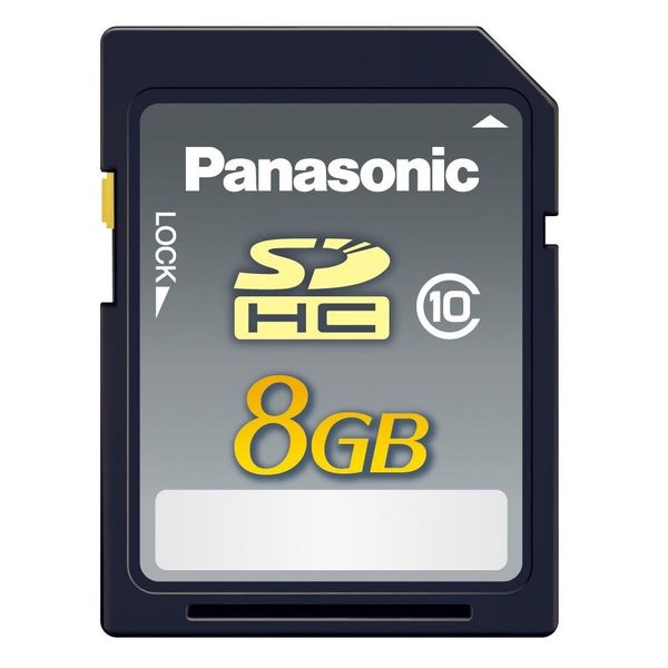 PANASONIC INDUSTRIAL DEVICES RP-SDF02GDA1 2 GB 22 MB/s Read 20 MB/s Write SD Card w/ Industrial SLC Type NAND Flash 1 item s 
