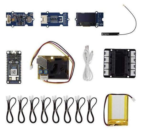 ARG-AQKT electronic component of Particle