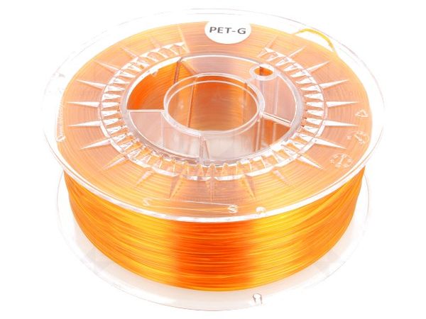 PETG 1,75 BRIGHT ORANGE TRANSPARENT electronic component of Devil Design