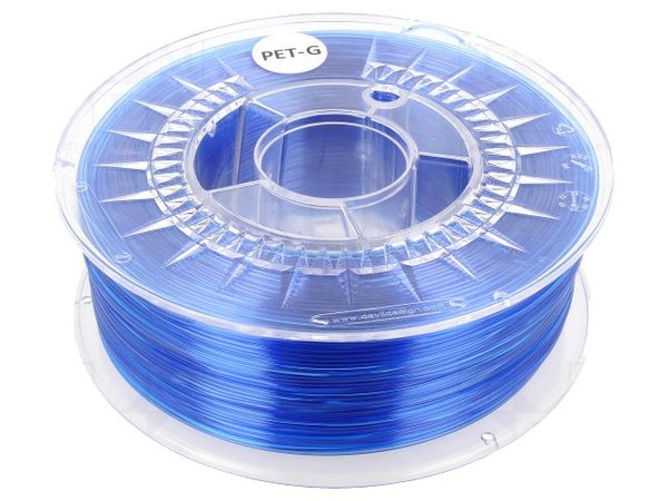 PETG 1,75 SUPER BLUE TRANSPARENT electronic component of Devil Design