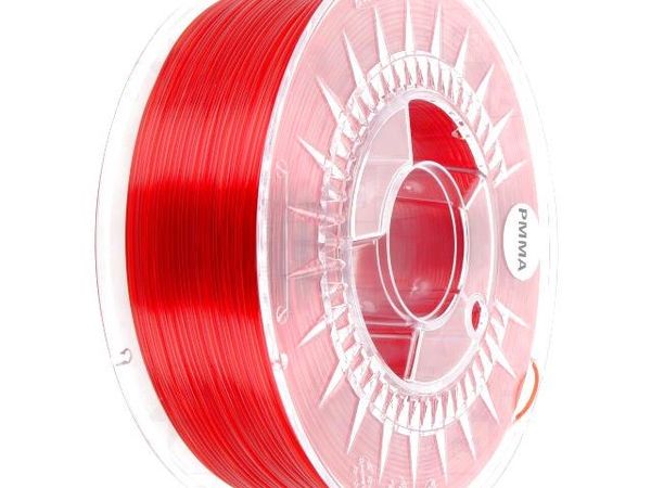 PMMA 1,75 RUBY RED TRANSPARENT 3D Printers and Accessories