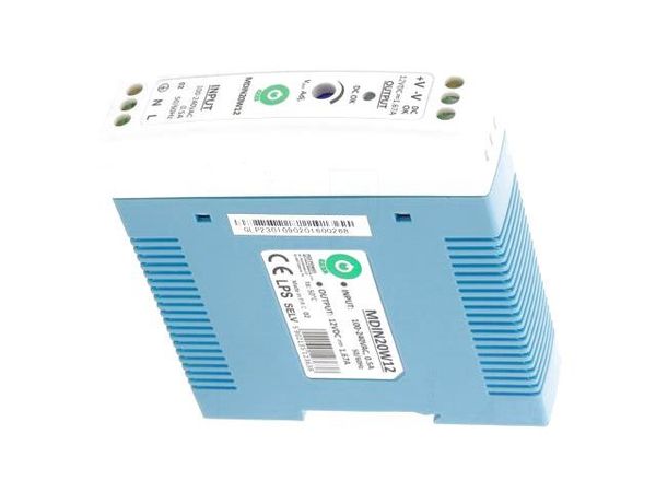 POS MDIN20W12 DIN Rail Power Supplies