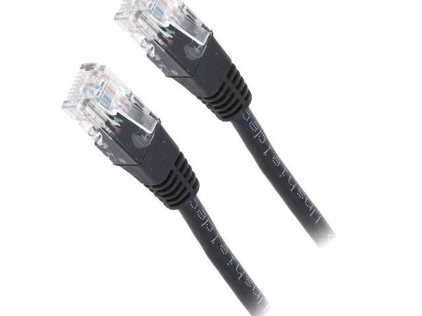 PP12-1M/BK Ethernet Cables / Networking Cables