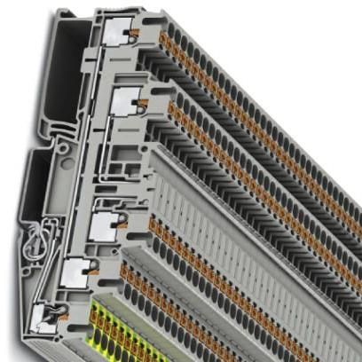 PTB 2 5-PE/L/L DIN Rail Terminal Blocks