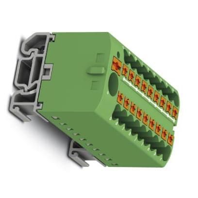 PTFIX 6/18X2 5-NS15A GN DIN Rail Terminal Blocks