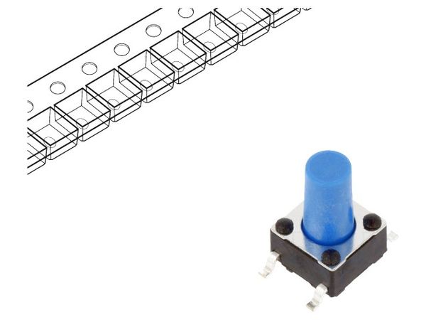 PTS645SM95SMTR92LF electronic component of C&K