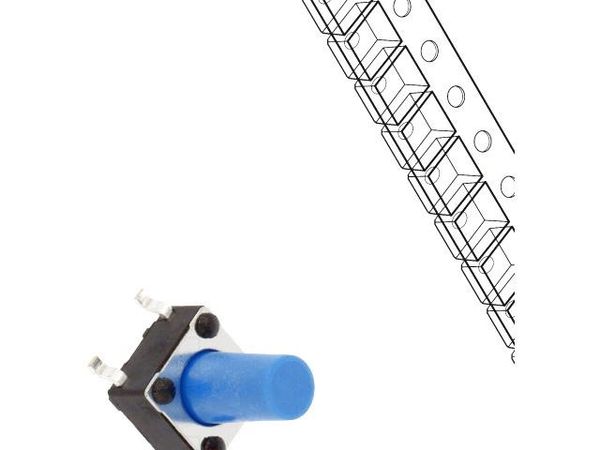 PTS645SM95SMTR92LF Switch Bezels / Switch Caps