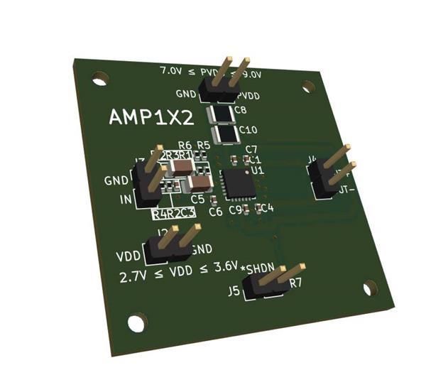 AMP1X2 electronic component of PUI Audio