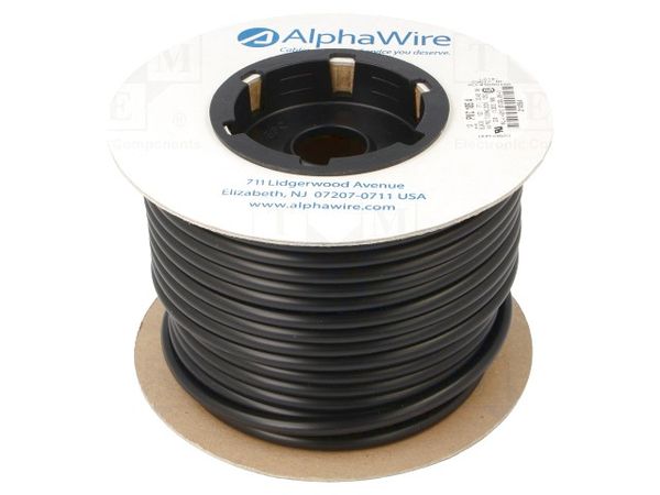 PVC-105-4 BLACK 100FT electronic component of ALPHA