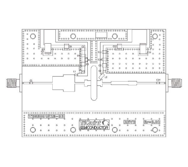 T2G6001528-Q3 EVAL BOARD electronic component of Qorvo