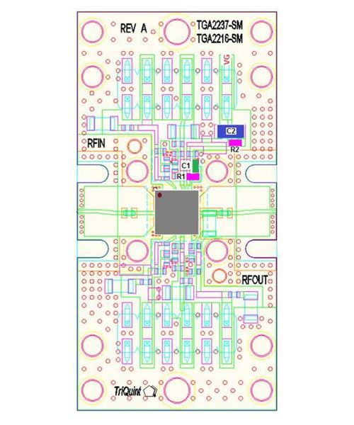 TGA2237-SM Eval Board electronic component of Qorvo