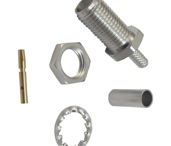 R124312120W RF Connectors / Coaxial Connectors