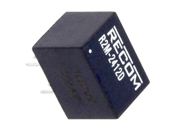 R2M-2412D Isolated DC/DC Converters - Through Hole