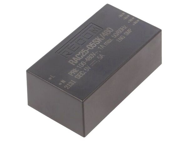 RAC25-05SK/480 electronic component of RECOM POWER