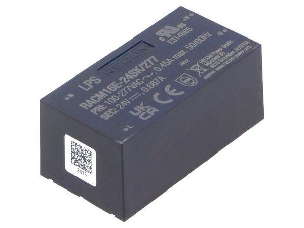 RACM16E-24SK/277 electronic component of RECOM POWER