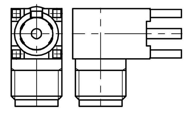 R124680123 electronic component of Radiall