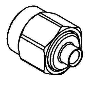 R125052002 electronic component of Radiall