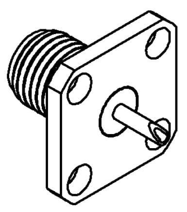 R125403000 electronic component of Radiall