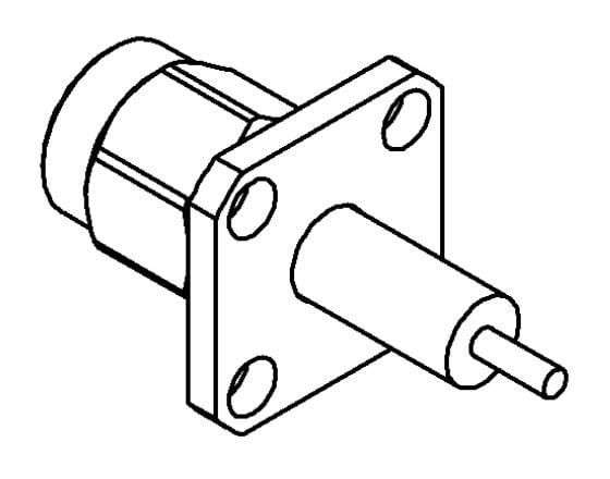 R125444000 electronic component of Radiall