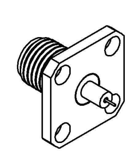 R125512001 electronic component of Radiall