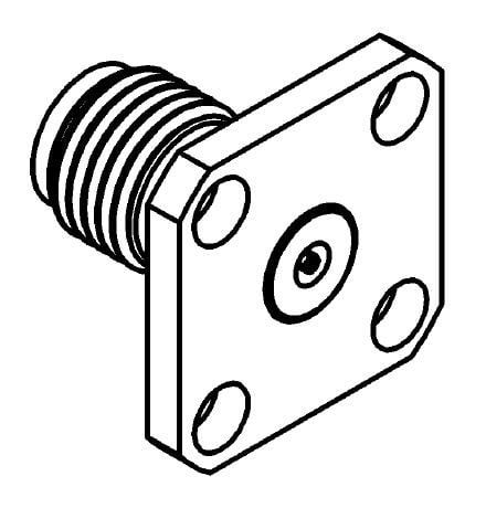 R127842001 electronic component of Radiall