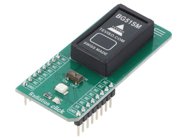 RADIATION CLICK electronic component of MikroElektronika