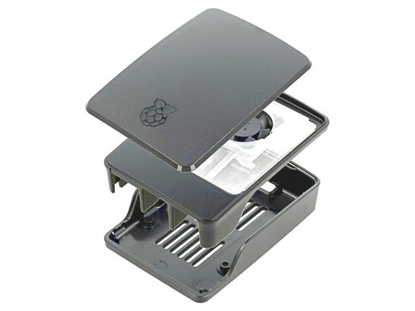 RASPBERRY PI CASE FOR PI 5 BLACK electronic component of Raspberry Pi