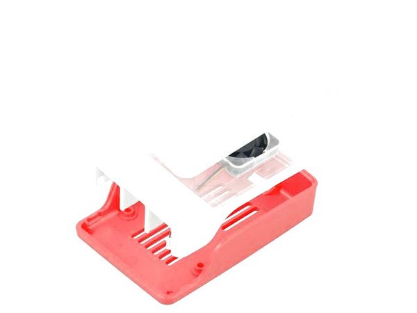 RASPBERRY PI CASE FOR PI 5 RED/WHITE electronic component of Raspberry Pi