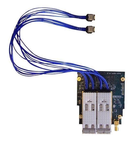 Zeus GTY-QSFP28 Eval board electronic component of ReFLEX CES
