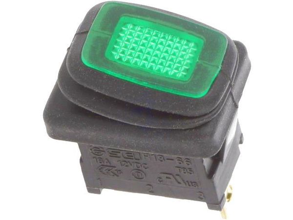 RF3-1A-DC-2-GL Rocker Switches