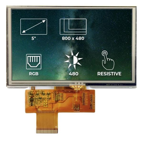 RVT50AQTNWR00 electronic component of Riverdi