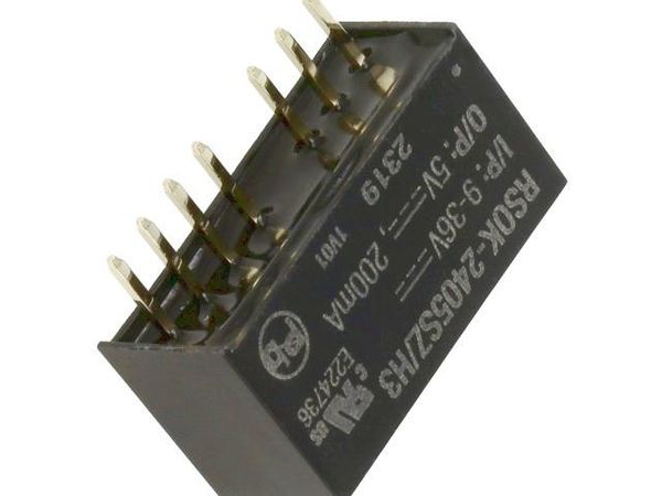 RSOK-2405SZ/H3 Isolated DC/DC Converters - Through Hole