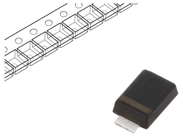 US1BF electronic component of DC Components