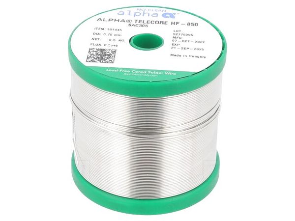 SAC305 TELECORE HF-850/122 0,75MM 500G electronic component of ALPHA