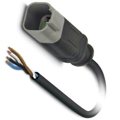 SAC-4P-DTMS/ 5 0-PUR Sensor Cables / Actuator Cables