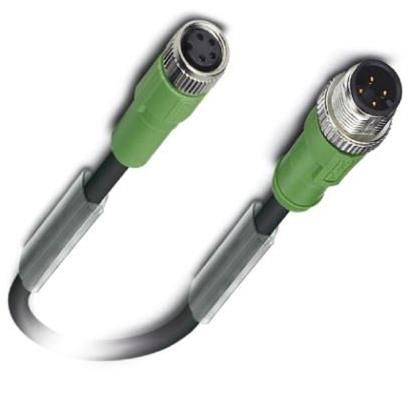 SAC-4P-M12MS/3 0-PUR/M 8FS  Wire & Cable