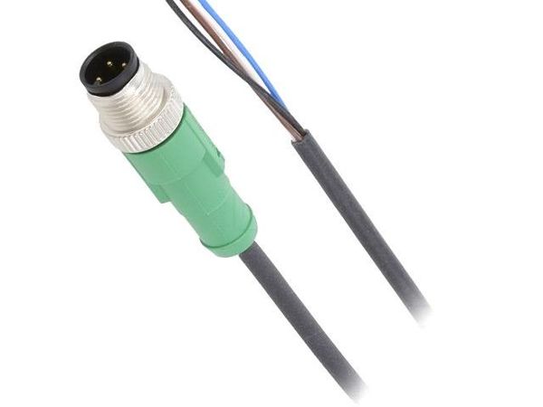 SAC-4P-M12MS/5,0-PUR Sensor Cables / Actuator Cables