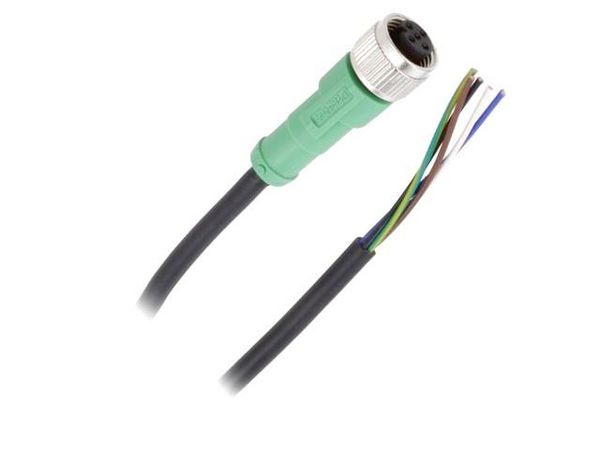 SAC-5P-5,0-PVC/M12FS  Wire & Cable