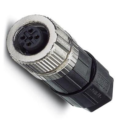 SACC-M12FS-4PL M Circular Metric Connectors